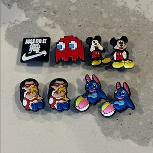 CROCS Shoe Charms - Multicolor Fun Pack of 8.